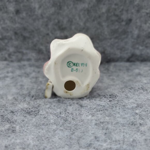 Vintage Kelvin First Birthday Doll Girl In Pink Dress Hand Painted B-910 Taiwan - Picture 2 of 7